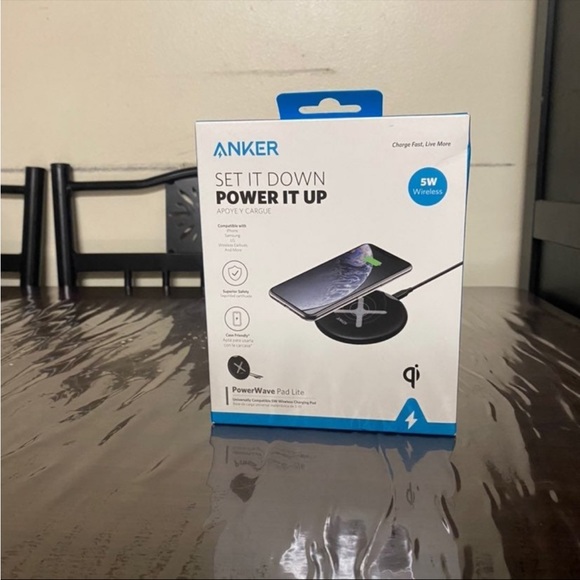 Anker PowerWave 5 Pad Black,Charging pad /New - Picture 7 of 7